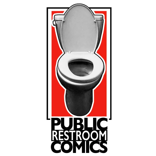 Logo of Public Restroom Comics
