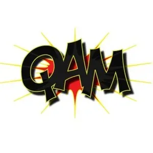 Logo of QAM Comics