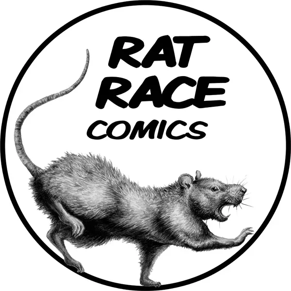 Logo of Rat Race Comics
