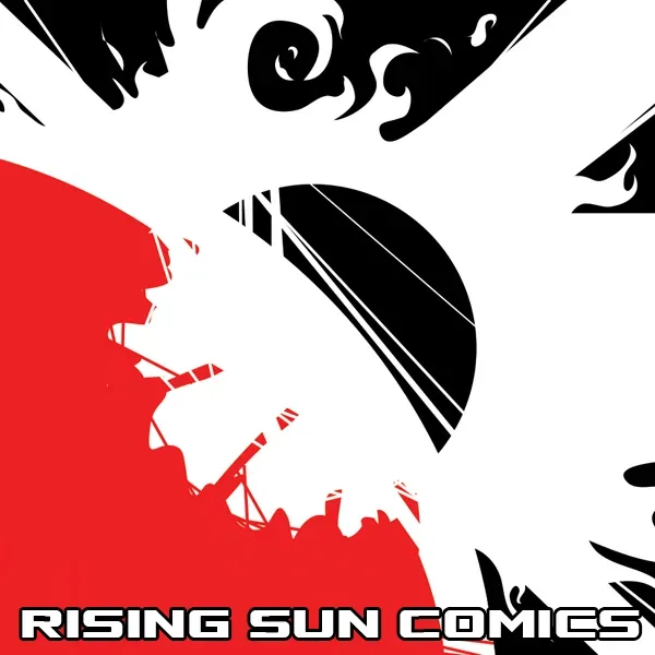 Logo of Rising Sun Comics