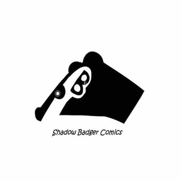 Logo of Shadow Badger Comics