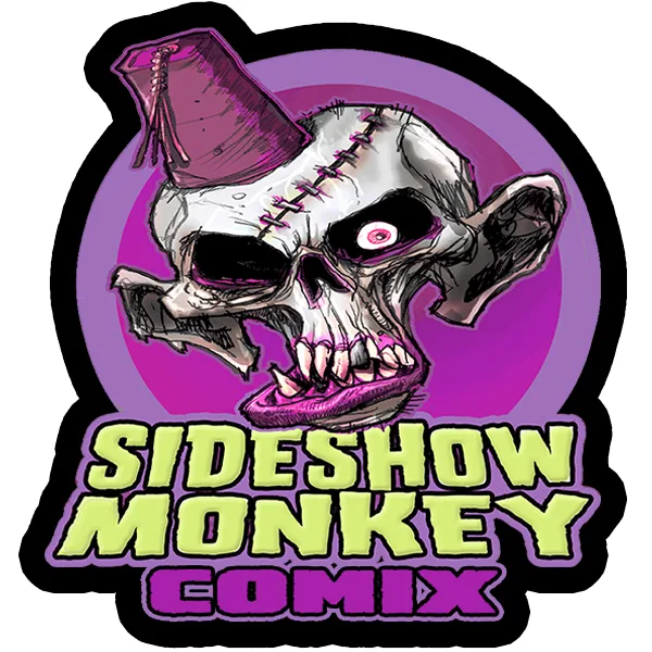 Logo of Sideshow Monkey Comix