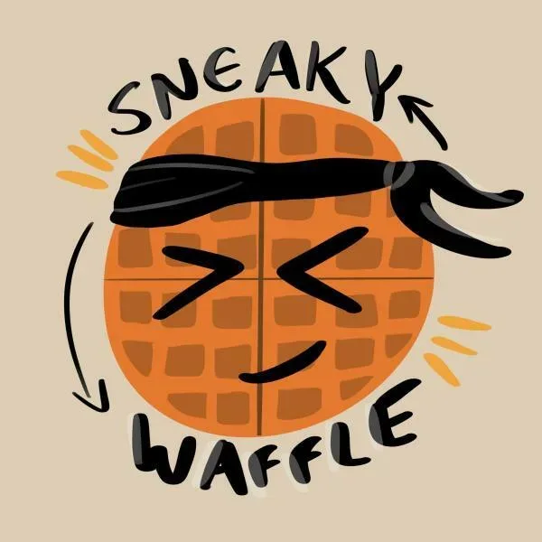 Logo of Sneaky Waffle Productions