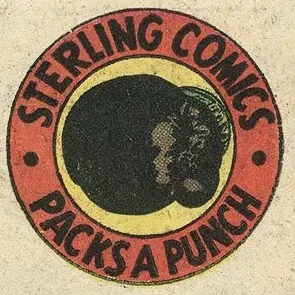Logo of Sterling Comics