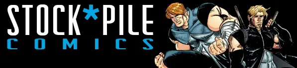 Logo of Stockpile Comics
