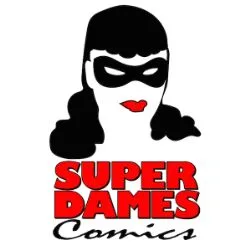 Logo of Superdames Comics