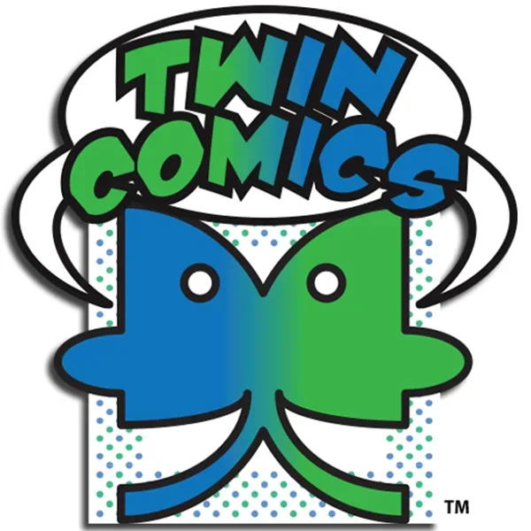 Logo of Twin Comics