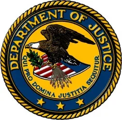 Logo of United States Department of Justice