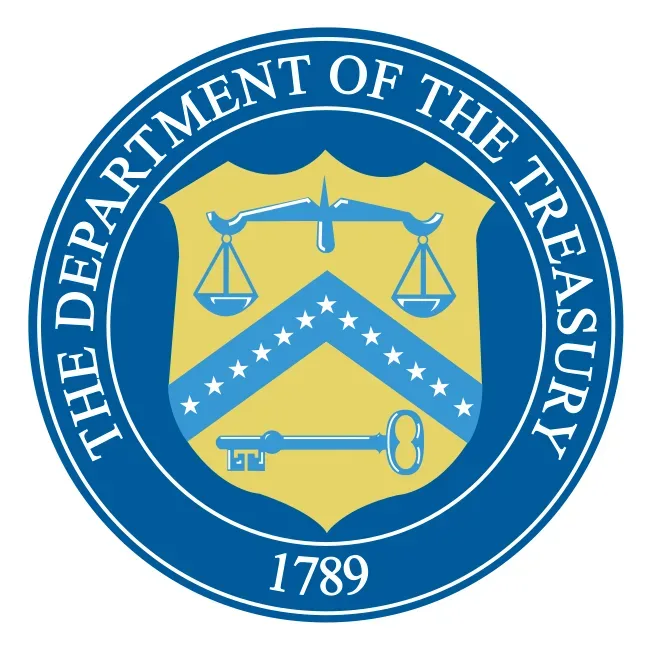 Logo of United States Treasury