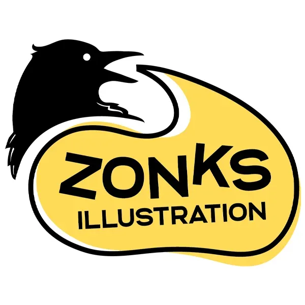 Logo of Zonks Illustration