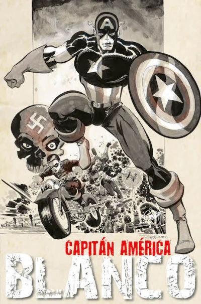100% Marvel. Capitán América: Blanco (2016) - Series 