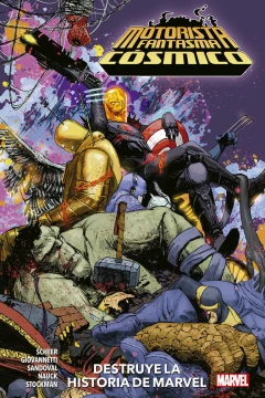 100% Marvel HC. Motorista Fantasma Cósmico Destruye la Historia de Marvel