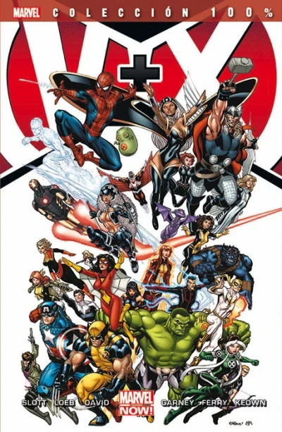 100% Marvel. V+X: Los Vengadores + La Patrulla-X (2013) - Series 