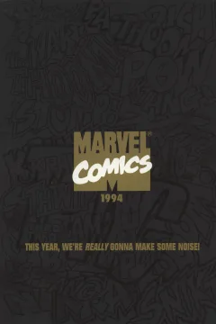 1994 Marvel Comics Publishing Plan