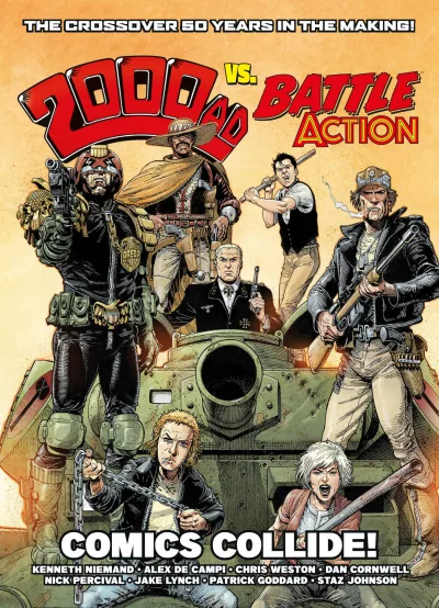 2000 AD vs Battle Action: Comics Collide! (2024) - Series 