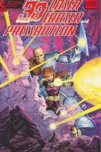 3-D Laser Eraser and Pressbutton