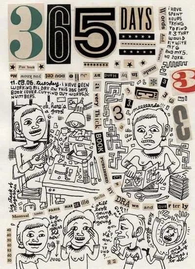 365 Days A Diary By Julie Doucet (2007) - Series 