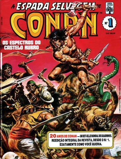 A Espada Selvagem de Conan Reedição (1990) - Series 