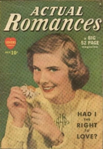 Actual Romances (1949) - Series 