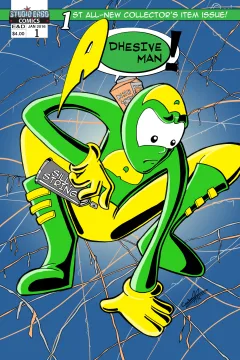 Adhesive Man!