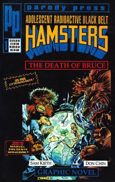Adolescent Radioactive Black Belt Hamsters The Death of Bruce (1992) - Series 