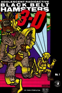 Adolescent Radioactive Black Belt Hamsters 3-D