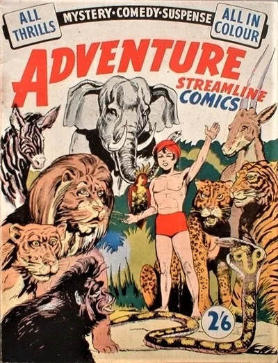 Adventure Streamline Comics (1950) - Series 