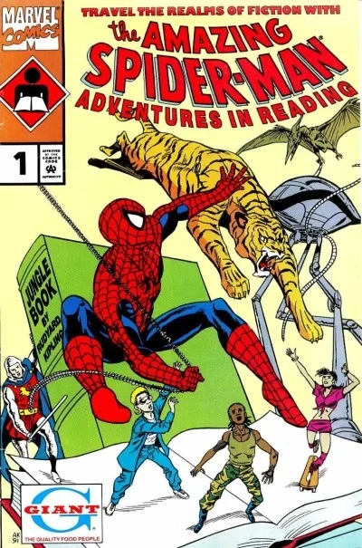 Adventures in Reading Starring the Amazing Spider-Man (1991) - Series 