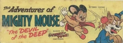 Adventures of Mighty Mouse "The Devil of the Deep" (1961) - Series 