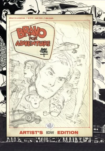 Alex Toth's Bravo For Adventure Artist's Edition (2017) - Series 