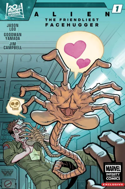 Alien: The Friendliest Facehugger Infinity Comic (2026) - Series 