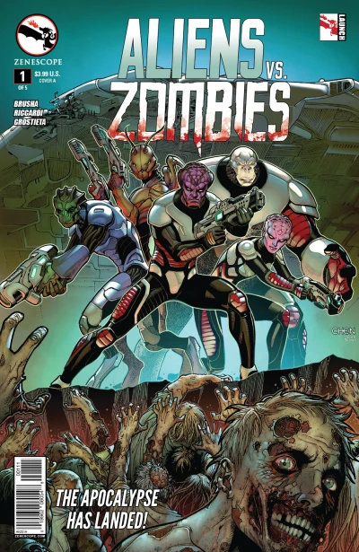 Aliens vs. Zombies (2015) - Series 