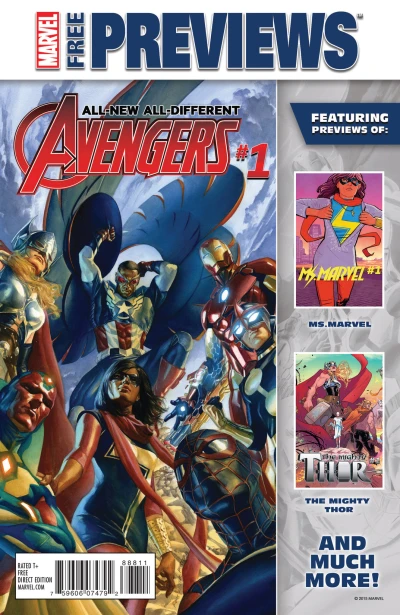 All-New, All-Different Marvel November Previews (2015) - Series 