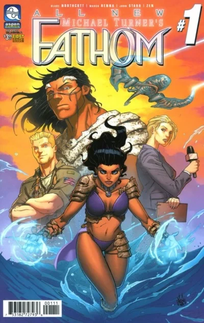 All New Michael Turner's Fathom (2017) - Series 