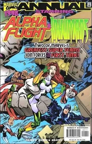 Alpha Flight / Inhumans '98 (1998) - Series 