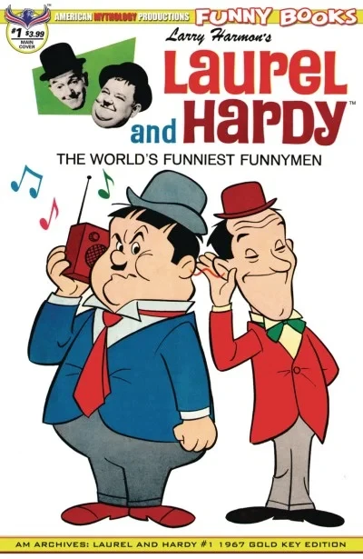 AM Archives: Laurel and Hardy #1 1967 Gold Key Edition (2019) - Series 