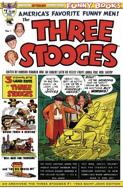 AM Archives: The Three Stooges #1 1953 Saint John Edition (2019) - Series 