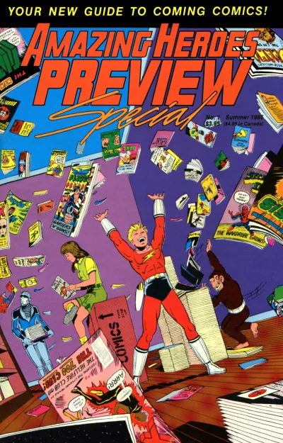Amazing Heroes Preview Special (1985) - Series 