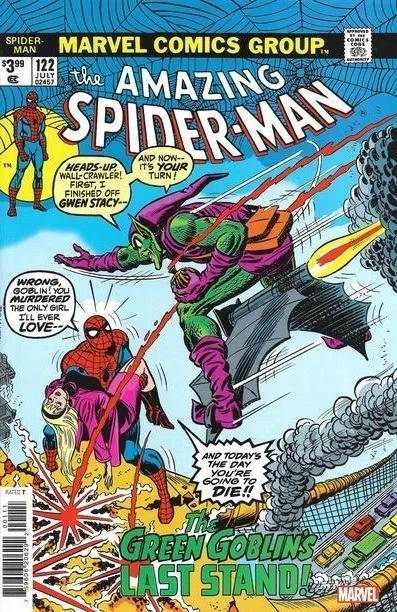 Amazing Spider-Man No. 122 Facsimile Edition (2023) - Series 