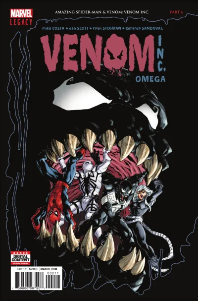 Amazing Spider-Man: Venom Inc. Omega (2018) - Series 