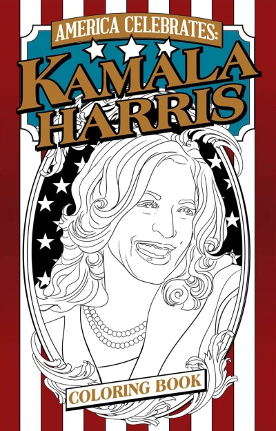 America Celebrates: Kamala Harris Coloring Book (2021) - Series 