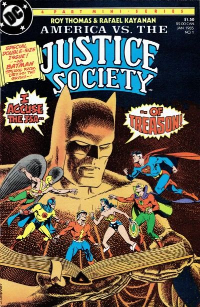 America vs. the Justice Society (1985) - Series 