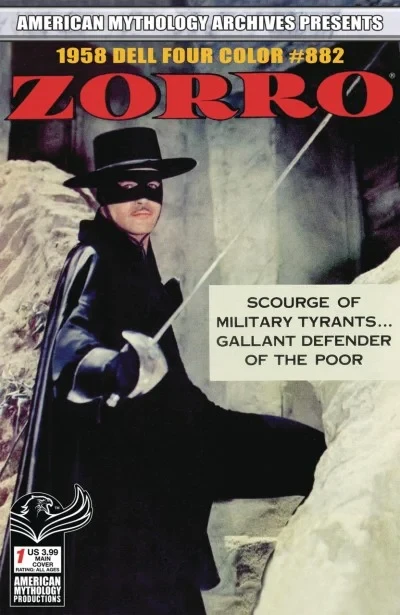 American Mythology Archives Presents Zorro/Dell Four Color #882 (2020) - Series 