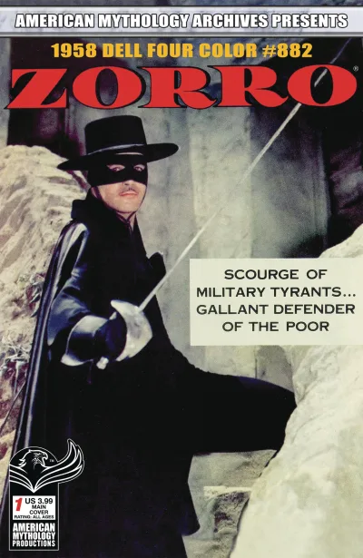 American Mythology Archives Presents Zorro/Dell Four Color #882 (2020) - Series 