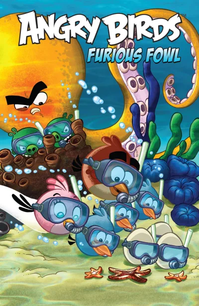 Angry Birds Comics: Furious Fowl (Hardcover, 2018) - Series 