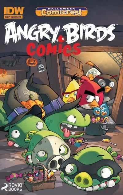 Angry Birds Comics Halloween ComicFest Mini-Comic (2014) - Series 
