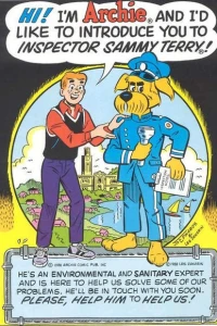 Archie and Inspector Sammy Terry