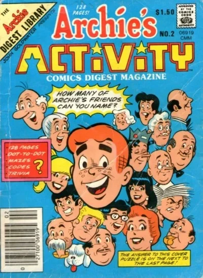 Archie's Activity Comics Digest Magazine (1985) - Series 