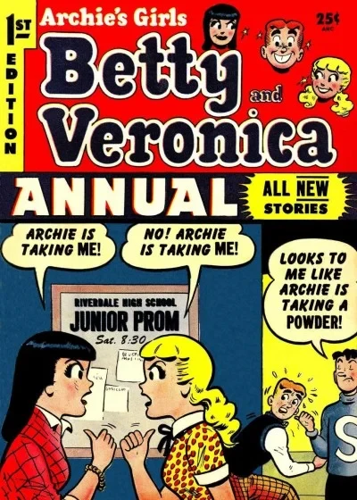 Archie's Girls Betty and Veronica Annual (1953) - Series 