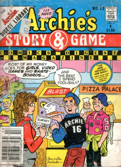 Archie's Story & Game Digest Magazine (1986) - Series 